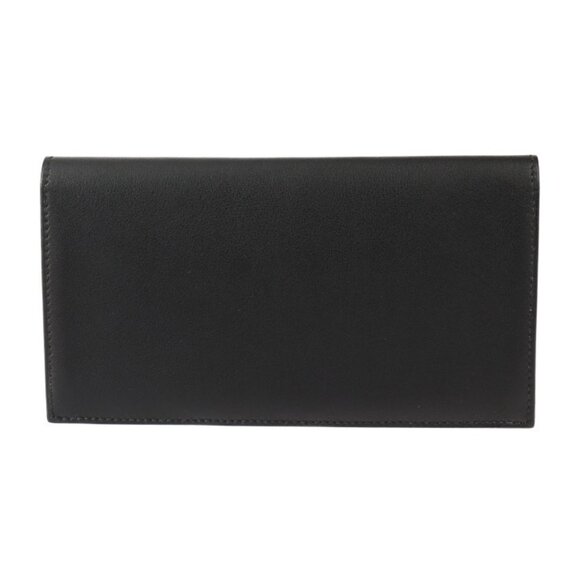 HERMES Black Leather Wallet - Picture 1 of 10
